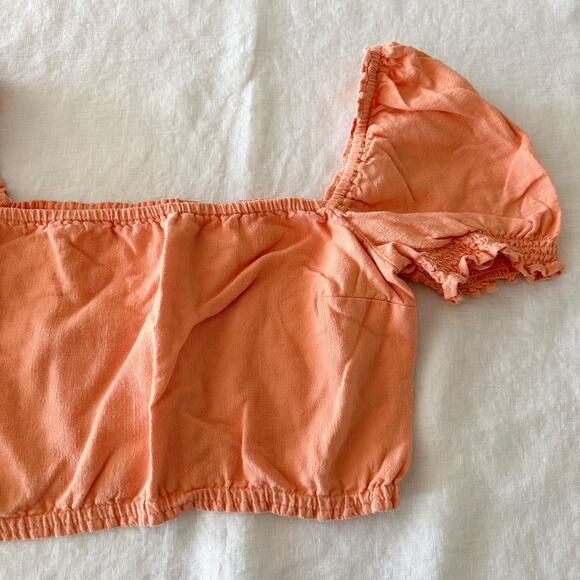 Abercrombie Orange Crop Top - Picture 3 of 6